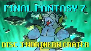 Final Fantasy 7 PS1 Disc 3 - Limit grind Northern Crater THE END