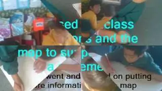 collage map photo story
