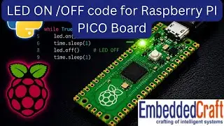 LED access code of Raspberry PI Pico  board