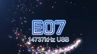 14737kHz USB Russian Number Station E07 calling 751 (Nov 11, 2025)