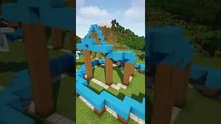 Minecraft Roller Coaster🎢 For Build and No Music #minecraft