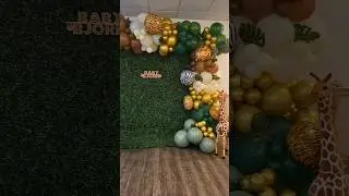 Safari Baby Shower🦒🦁#safari #safarianimals #safarithemebabyshower #babyshowerideas  #tinasevents