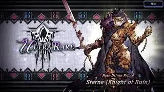 WOTV:FFBE- Sterne (Knight of Ruin)/シュテル（破滅の騎士) Summoning (Global & JP)