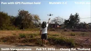 MultiWii 2.4 : Fun with GPS Position hold