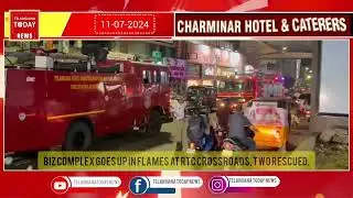Biz Complex Goes Up In Flames At RTC Crossroads, Two Rescued