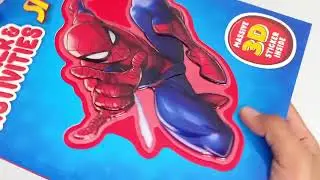 9781836509134 Marvel Spiderman 3D Sticker & Activity Book