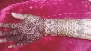 🌿👌beautiful bridal mehndi design👌🌷#mehndi#henna#ytshorts#nikki #bridalmehndi#stepbystep#mehndidesign