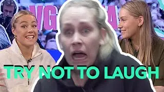 Try not to laugh challenge med Julie Bergan // Hel&eacute;n Skogstad f&aring;r st&oslash;t