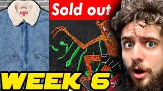 What Sold Out From Supreme Week 6 - Top Resale Items! #FW24