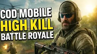 COD Mobile battle royale high kill game!1v4 squads vs solo