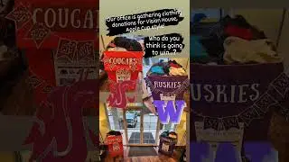 Cougars or Huskies? Who will win the Apple Cup clothing drive?!?!