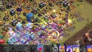Clan War 3 Star Battle Immortal King Vampstache Aura - Clash of Clans CoC