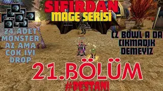 HARBİ SIFIR'DAN MANYAK MAGE | BÖLÜM 21| TAM TAMINA 24 ADET MONSTER KNİGHT ONLİNE