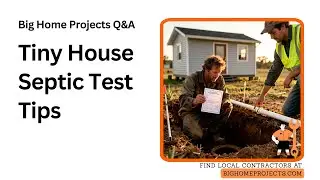 Tiny House Septic DIY Percolation Test Guide