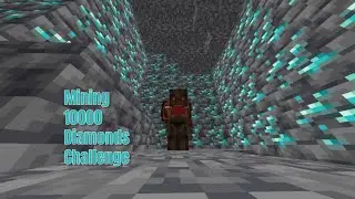 MINING 10000 DIAMONDS Day 2 #minecraft #shorts #live
