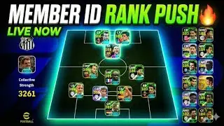 Rank Push In Another Member's Account 🔥 | Lets Gooo💪 |  eFootball Mobile