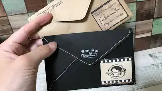 ori紙と、A4用紙で封筒作り envelop 作業動画