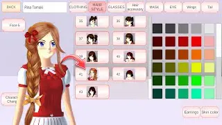 New Braid Hairstyle! Sakura School Simulator #sakuraschoolsimulator #sakura #viral 