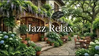 Jazz Suave em Cafeteria ao Ar Livre M&uacute;sica Relaxante para Ler Estudar e Trabalhar
