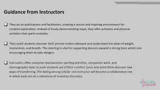 Beyond Technique Contemporary Dance Classes for Artistic Growth