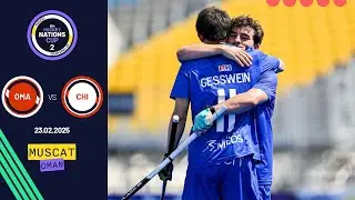 FIH Hockey Men's Nations Cup 2: Highlights: 7th Place game: Oman vs Chile | Match 17