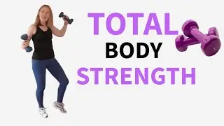 TOTAL BODY STRENGTH Workout For Women Over 50 | How to Build STRONG MUSCLES at Home | Lively Ladies