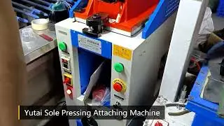 Automatic Cover-type Sole Pressing Attaching Machine（Single  unit)