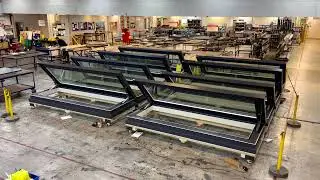 The Glazing Vision Skydoor Hinged Access Skylight