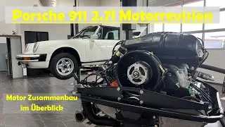 Porsche 911 2.7l Motorrevision - Motor Zusammenbau - Impressionen Paintmayer Motorenmanufaktur