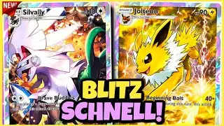 UNGLAUBLICH SCHNELL! ⚡ Dieses Blitza & Amigento Deck &uuml;berrascht JEDEN Gegner! | Pok&eacute;mon TCG Pocket