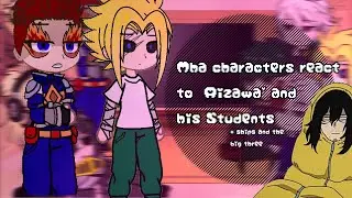 `| Mha pro heroes and tdbkdk react to [] Aizawa and his students |´ [ 1/2 ] my au `| scarlet.