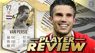 92 PRIME ICON MOMENTS VAN PERSIE PLAYER REVIEW - SBC PLAYER - FIFA 22 ULTIMATE TEAM