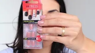 Resenha: Unhas de gel imPRESS Kiss New York