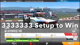 Real Racing 3 RR3 BMW M Hybrid V8: Race Day winning costs, Full Upgrade Tree