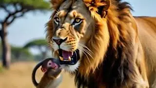 The lion, the monkey and the tortoise 