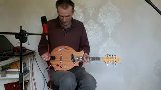 Electric 8 string mandolin demo