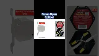 How to Fix an Open Electrical Splice! #tips #diy #electrical