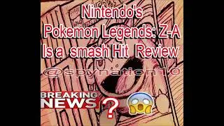 Nintendo's Pok&eacute;mon Legends: Z-A Is a CRAZY SMASH  Hit  review NO LIE