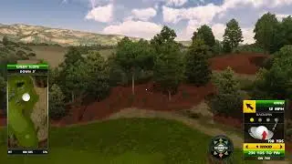Golden Tee Great Shot on Hollywood Hills!