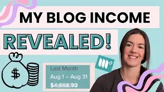 My Blog Income Report for August - Mediavine Earnings Revealed!