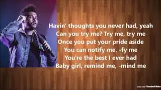 The Weeknd - Try Me (Official Audio) (Lyrics)