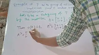 Quaternion Group...Example...Subgroup of Quaternion Group...