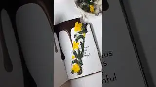 When Dried Flowers Become a Bookmark 📖🔖 #shorts #collection #diy #bookmark