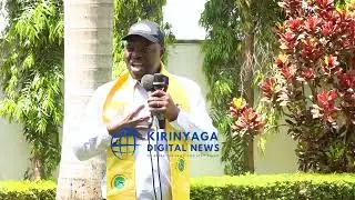 Gichugu MP Robert Gichimu Challenges Opposition to Present Constructive Agendas