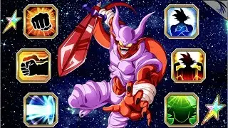 100% Maxed Str Super Janemba Showcase vs Boss Rush Stage 3 Super 3: DBZ Dokkan (JP)