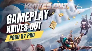 Knives Out Max graphics Gameplay 2026 | POCO X7 Pro