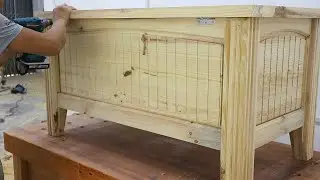 Woodworking Ideas That Inspire Anyone // Smart Desk Design With Japanese Style // Woodworking Design