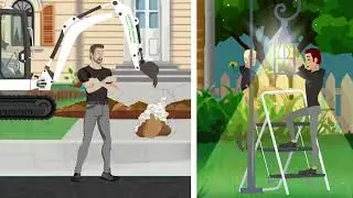 Professional Driveways Installation in UK | Country Manor Driveways | 2d Animated business explainer