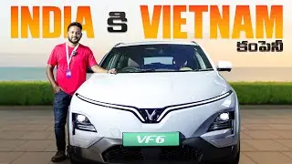 VinFast VF6 Walkaround Telugu Review| Stylish EV with Futuristic Design I #mehergearhead #carreview