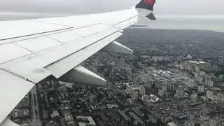 Air Canada 737 MAX 8 takeoff from YVR